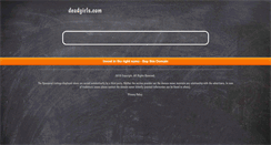 Desktop Screenshot of deadgirls.com