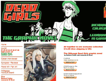 Tablet Screenshot of deadgirls.co.uk